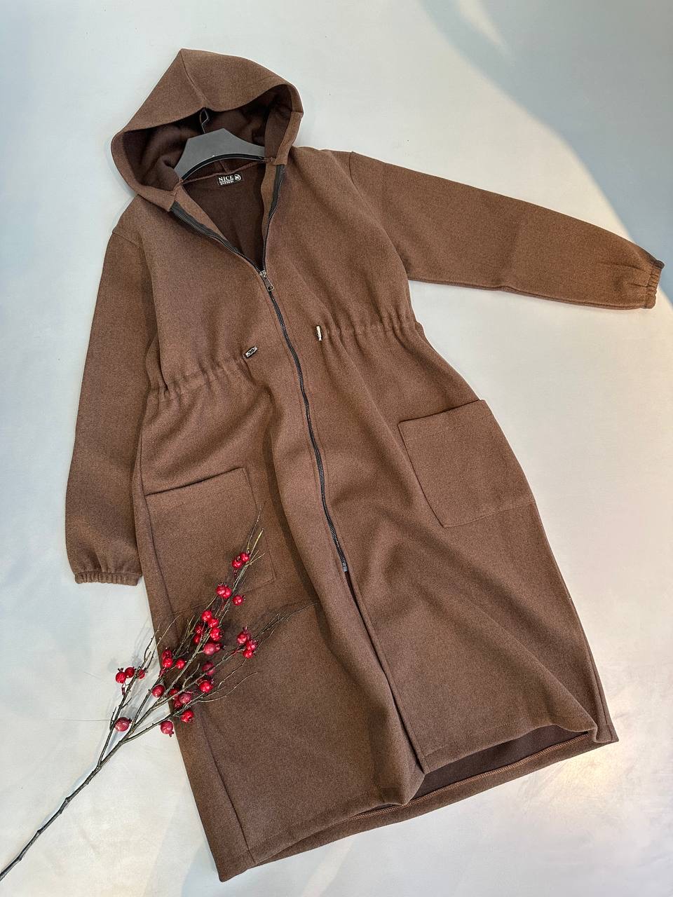 پالتو فوتر کلاه دار زنانه بیتا